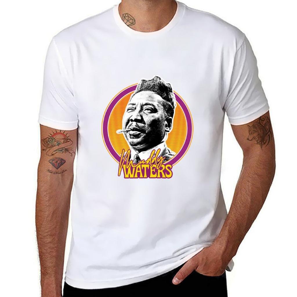 T-shirt Muddy Waters Street Fashion Maglietta Casual