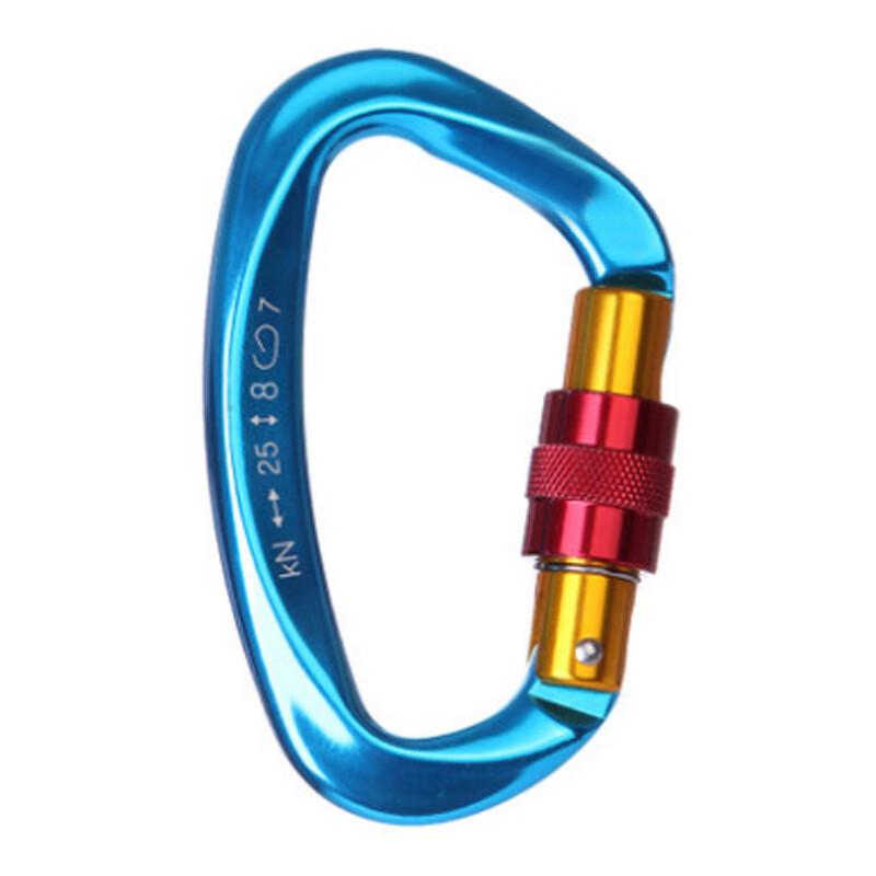 Norman Professional D-Shape Locking Climbing Carabiner