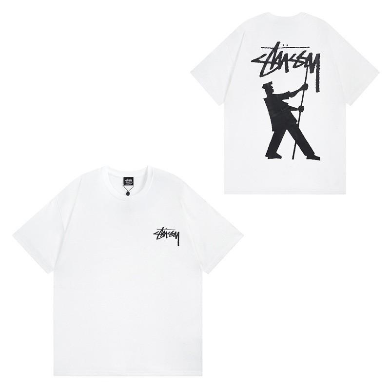 Camiseta de Algodón Streetwear para Hombre y Mujer Corte Holgado Manga Corta Camiseta Gráfica Casual Unisex Cuello Redondo