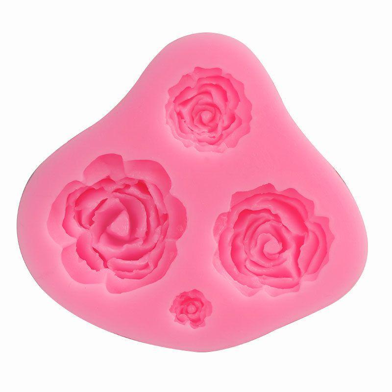 Flexible And Reusable Silicone Sugarcraft Mold For Diy Cake Decorating And Chocolate Baking