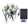 Waterproof Solar Mushroom String Lights for Outdoor Courtyard & Garden Decoration