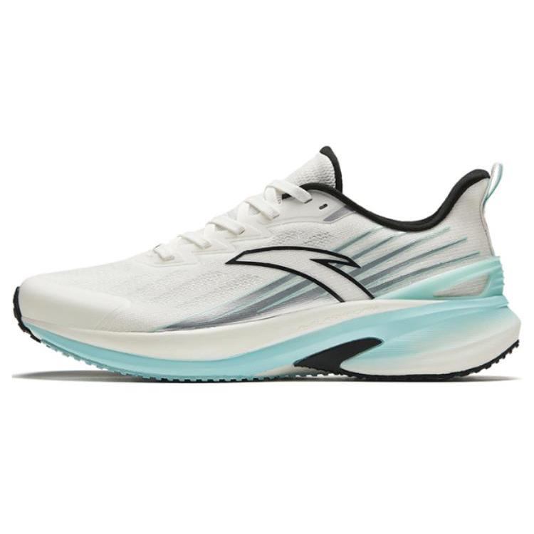 New Anta Antelope Run 4th Generation Cushioning Wear Resistant Low Top Training Running Shoes Men's White 112425585-6