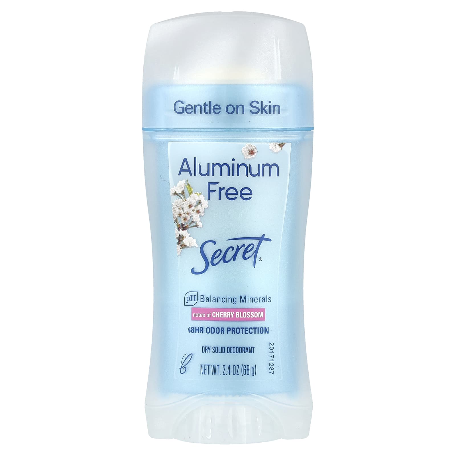 Secret, Сухой твердый дезодорант, Цветы вишни, 2,4 унции (68 г)