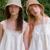 OVLA VINTAGE TOUCH LACE UP BONNET_3color HA055