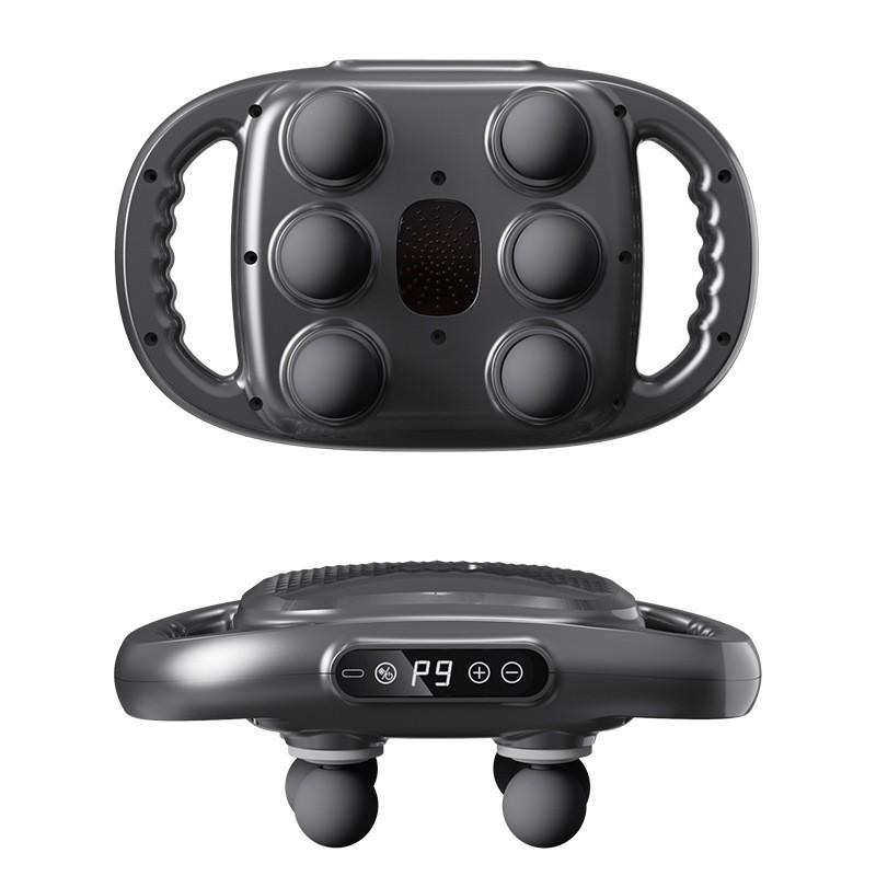 Rechargeable Deep Tissue Fascia Gun with Six Heads for Muscle Relaxation