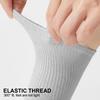 1 Pair Mid-Tube Dance Socks With Anti-Slip Wear-Resistant Sole Leather Sports Yoga Multi-Color Cotton Socks