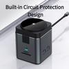 9-in-1 Multifunktions-Hub Dockingstation Kabelloses Ladegerät für iPhone 12-17, Magnetischer Schnelllade-Hub für AirPods, Schnellladegerät mit USB-C-Anschlüssen