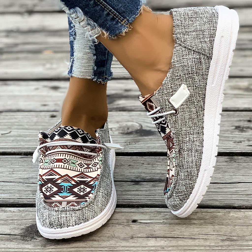 Fashion Women Sneakers Fashion Round Toe Color Matching Loafers Comfortable Walking Shoes Women Shallow Mouth Thick Sole Sneakers Women