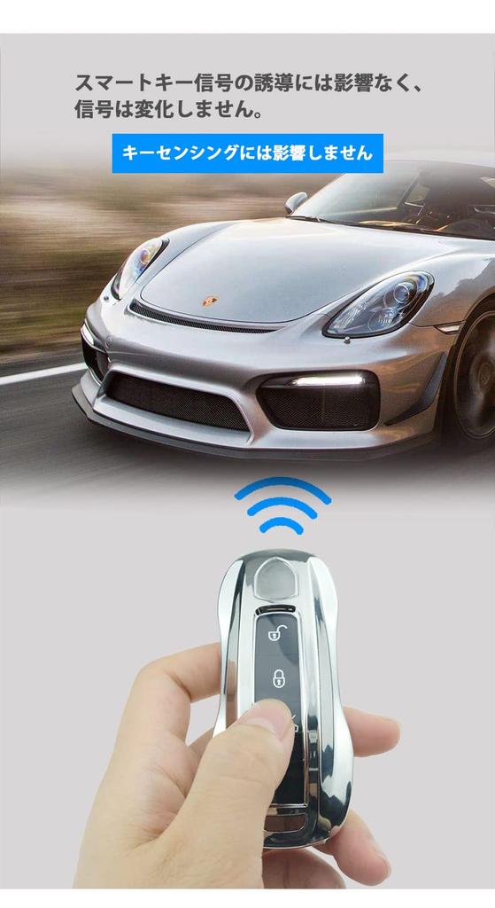 SANRILY Smart Key Etui, Schlüsselhülle, Schlüsselschutz, Schlüsselhalter, Für Porsche Cayenne Boxster