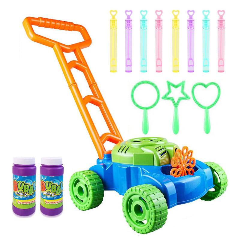 Electric Bubble Blowing Tank Toy For Kids Outdoor Fun With Colorful Plastic Design