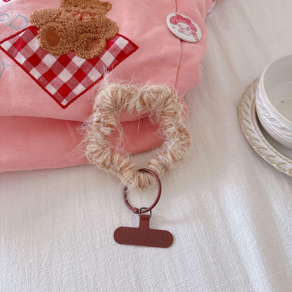 2025 Autumn/Winter Plush Star Bracelet Wrist Strap & Universal Phone Case