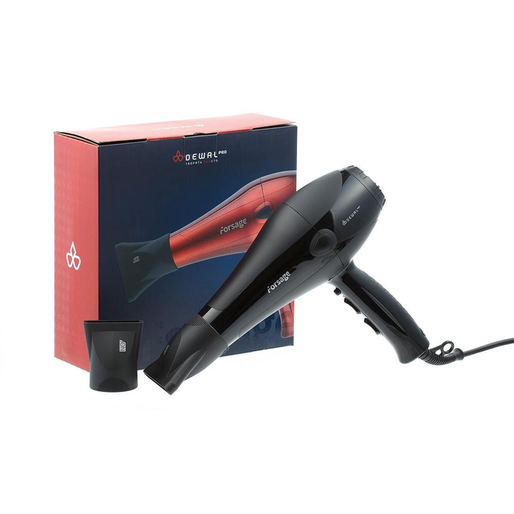 

Hair Dryer Dewal 03-106 Black Forsage 2200 W Ionization 2 N Black