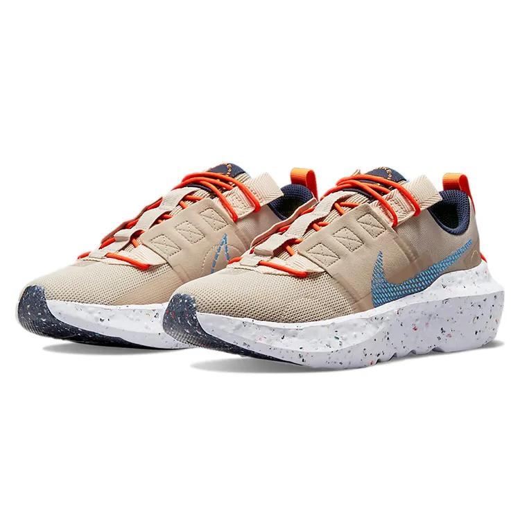 Nike Womens Crater Impact 'Cream Light Photo Blue' (women's sizes) Cream / Light Photo Blue / Pearl White Running Shoes CW2386 200