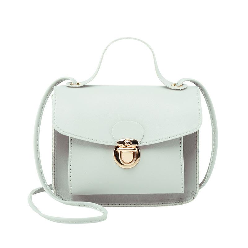 

New Napa pattern women s portable change small square bag summer bag lid lock small bag серый