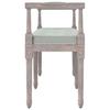 Bench Light Grey 110 X 40 X 70 Cm Velvet