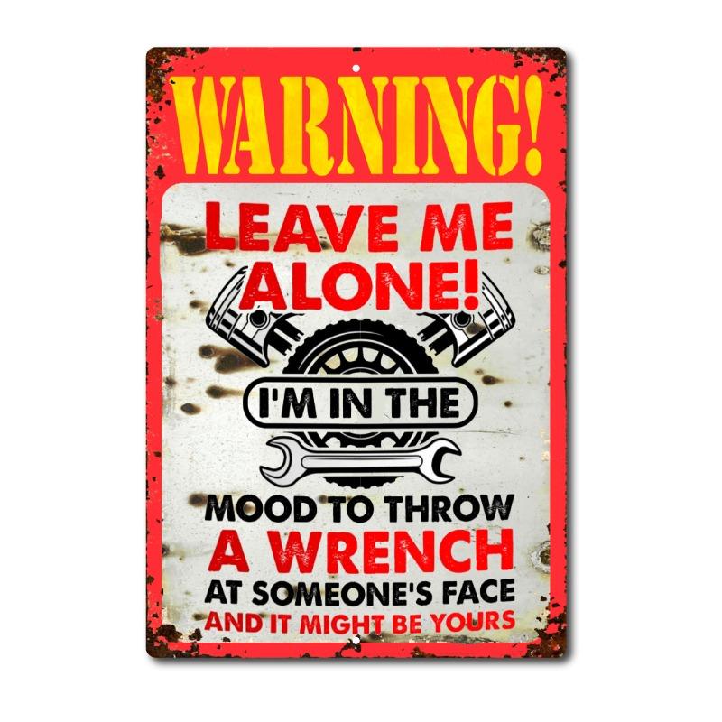 Retro Metal Paintings, Furniture, Living Room Decoration 20x30cm