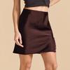 Satin Bustier Lace Split High Waist Elastic Short Skirt Sexy Comfortable Elegant and Premium Package Hip Skirt Women