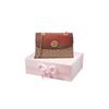 COACH Parker 26 Classic Presbyopia Camellia Printed Chain Coated Canvas Hand Shoulder Bag Women's Brown
