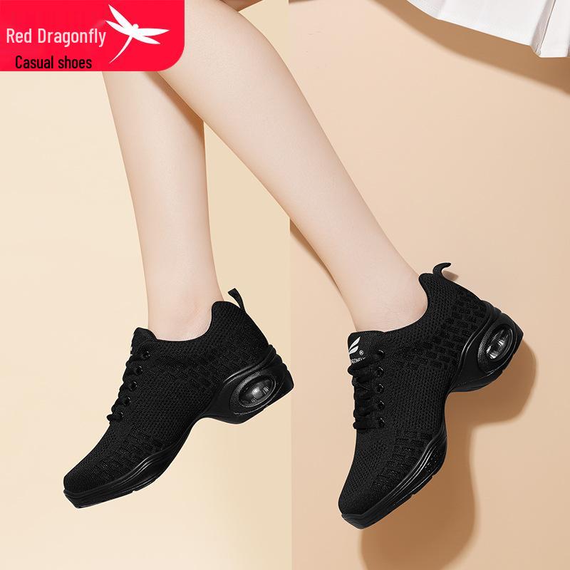Red Dragonfly Women's Summer Dance & Travel Shoes - Thick-Soled, Breathable, Casual Sports Footwear