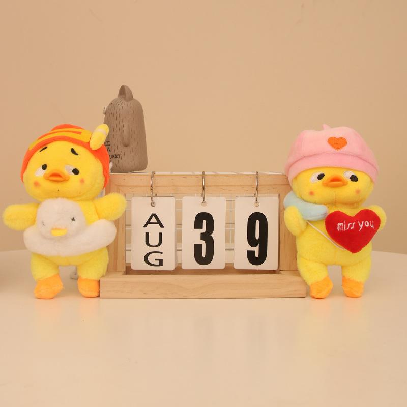 Visually appealing Super Cute Explosions Duck Pendant Plush Toy Gift Doll