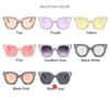 Retro Crystal Rhinestone Frame Female Shades Oversized Sunglasses Women Sunglasses Square Sunglasses