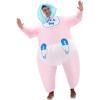 Nafukovací dětský kostým Dospělí Vtipný Cosplay Oblečení Chodící Maskot Párty