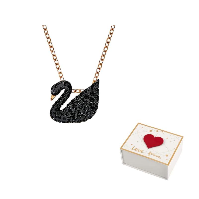 Swarovski mākslīgā kristāla akmens, rozā zelta