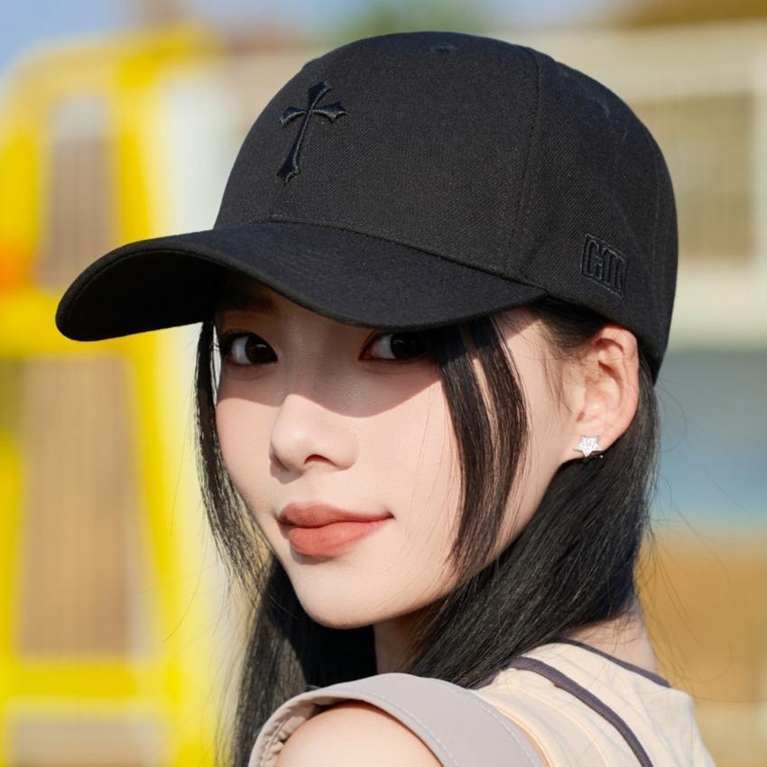 

Baseball Cap Women Men Unisex Curved Brim Sunshade Outdoor Snapback Caps For Men Hip Hop Street Trendy Casual Sport Cap 2025 New 56-58cm чорний