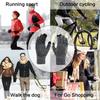 Outdoor Autumn and Winter Warm Gloves Fleece Running Gloves Men's and Women's Windproof Touch Screen Fitness Sports Photography