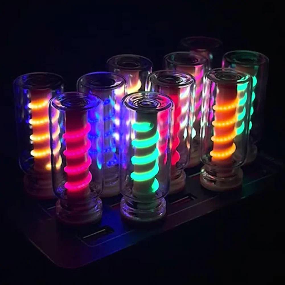 Car USB LED Spiral Filament Touch Dimming Bulb 5V Retro LED Bulbs 1W Night Light Camping Incandescent Decorative LED Lighting