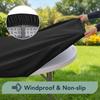 Ronde Tafelhoezen op Maat, Spandex Ronde Tafelkleden met Elastiek, Antislip Ronde Eettafelkleden voor Keuken Eettafel Feest