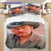Cowboy Spirit Bedding (1 * duvet cover + 2 * pillowcase, without core) 2D Flat Duvet cover and pillowcase Bedding set Soft and comfortable