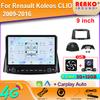 Android For  Renault Koleos CLIO 2009-2016  Car Radio Carplay Navigation GPS Stereo Auto Screen Bluetooth Multimedia Player