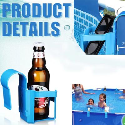 Design de clipe de rack de piscina Operação simples Multifuncional Piscinas acima do solo Armazenamento de suprimentos de rack