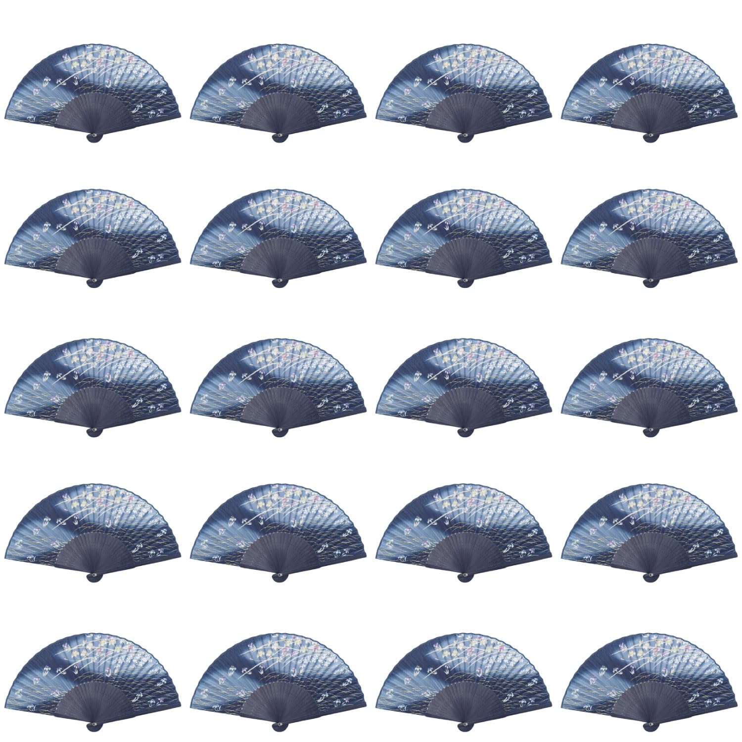 

Castle Enterprise S Премиум Ручной Работы Веера Цветочный Узор Набор из 20 Штук Оптом Отличный Японский Сувенир для Иностранцев [Японский (Индиго)] - Покупка,