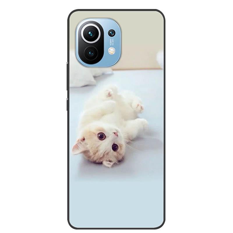 For Xiaomi 11 Lite 5G NE Case Protective Silicone TPU Phone Cases for Xiaomi Mi 11 Lite 5G Shockproof Covers 11Lite Soft Fundas