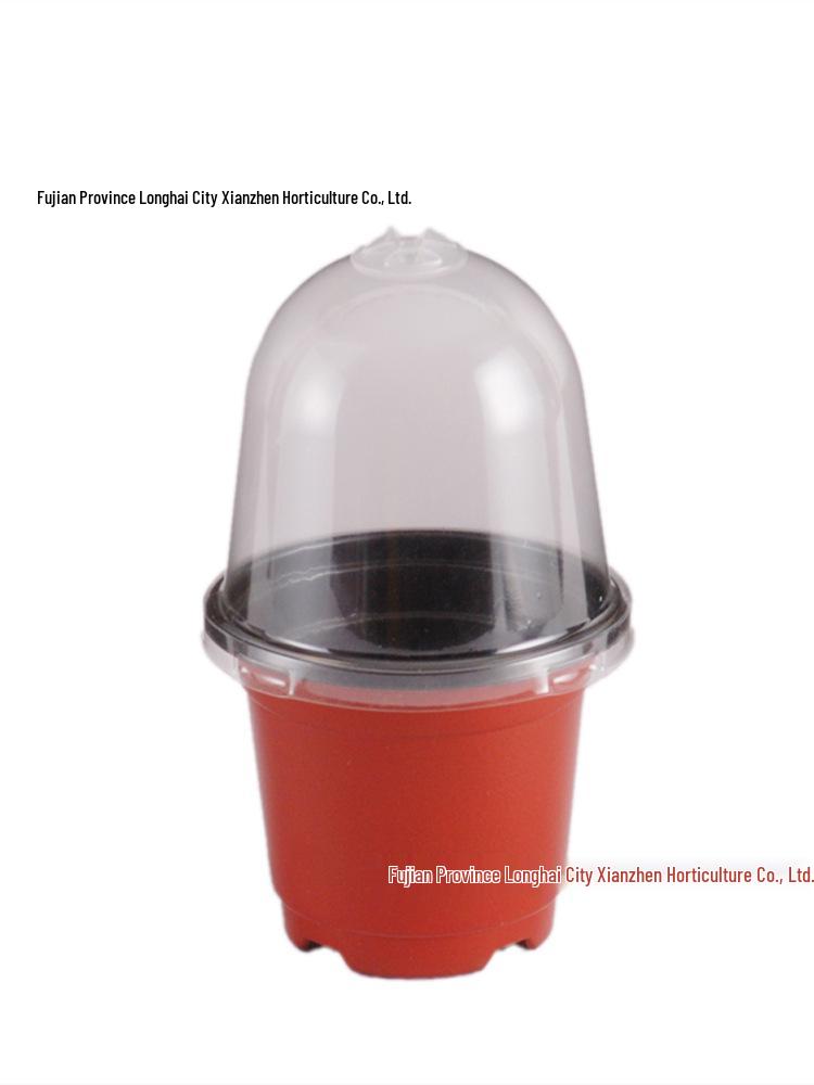 Durable PET Seedling Cups with Lids – Available in 3.5", 4", and 5" Sizes for Flower Pot and Nutrient Use