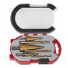 6pcs Hex Shank Step Drill Bit Set 4-32mm Titanium Coated Bits Hex Shank Drill Bits Woodworking
