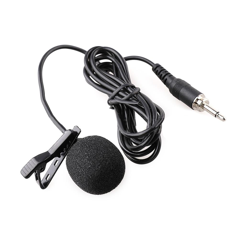 Professional Lavalier Lapel Microphone for Improved Sound Quality Lavalier Clip On Microphone with 3.5mm Connector