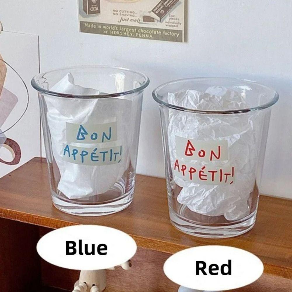 

Transparent Glass Cup Ins Style Classic Glass Drinkware Gift Daily Water Cup style 3