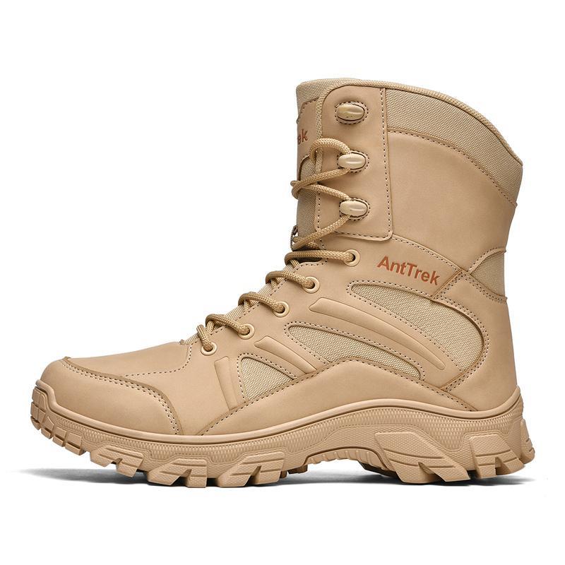 Men's Tactical Boots High Help Desert War Hiking Boots Outdoor Cross-Border New Model Special Forces Operation Boots