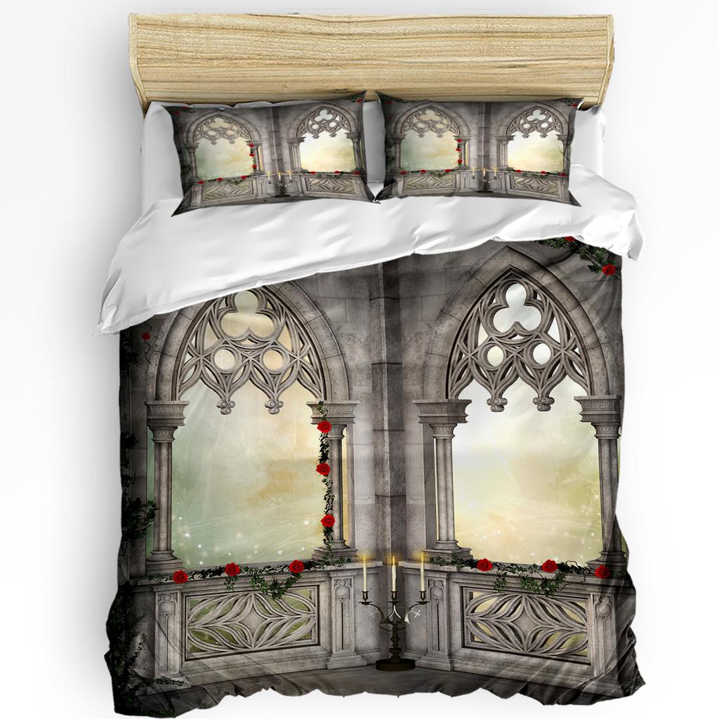 Checkered Bedding Set For Bedroom Bed Home Monochrome Composition With Classical Chessboar Duvet Cover Quilt Cover Pillowcase