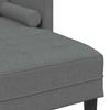 2 Piece Sofa Set with Cushions Dark Gray Polyester