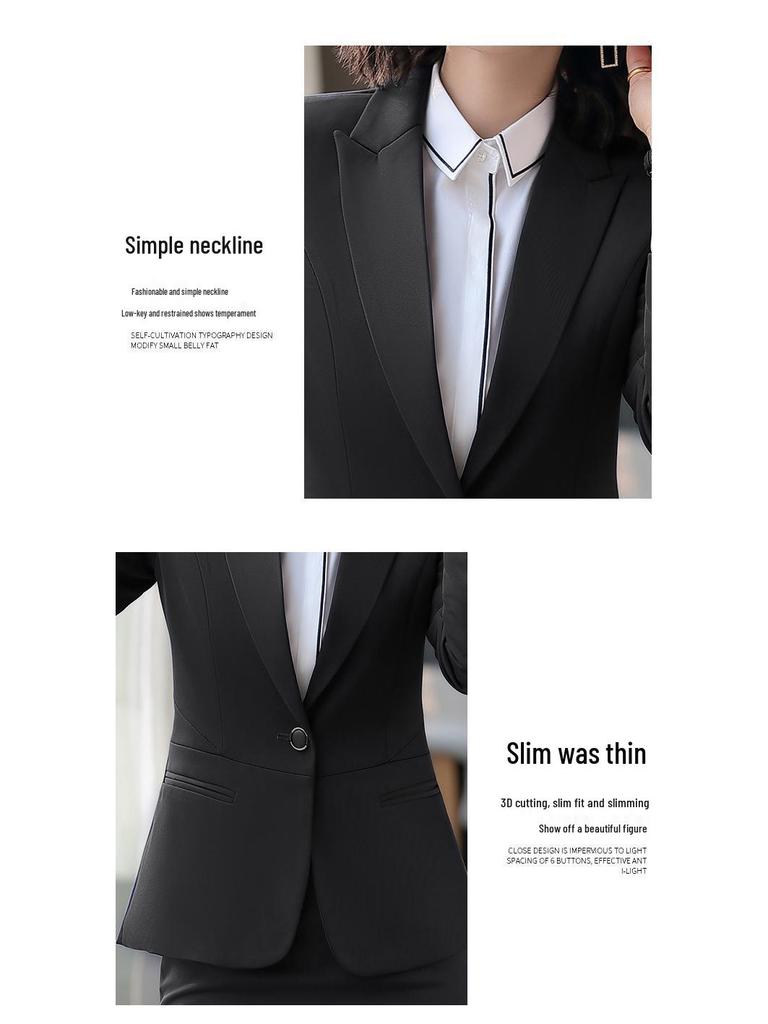 Elegant Goddess Winter Skirt Suit: Professional Women's Fashion for Work