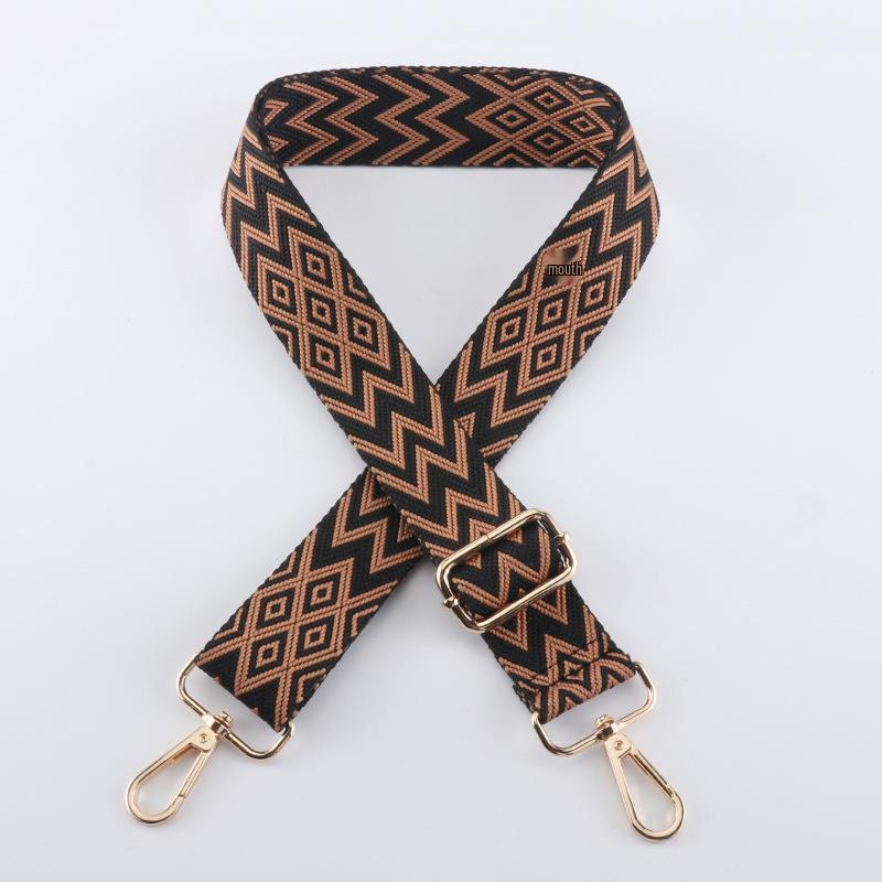Adjustable Wide Crossbody Shoulder Strap for Women's Bags - Dual-Use and Casual Accessory