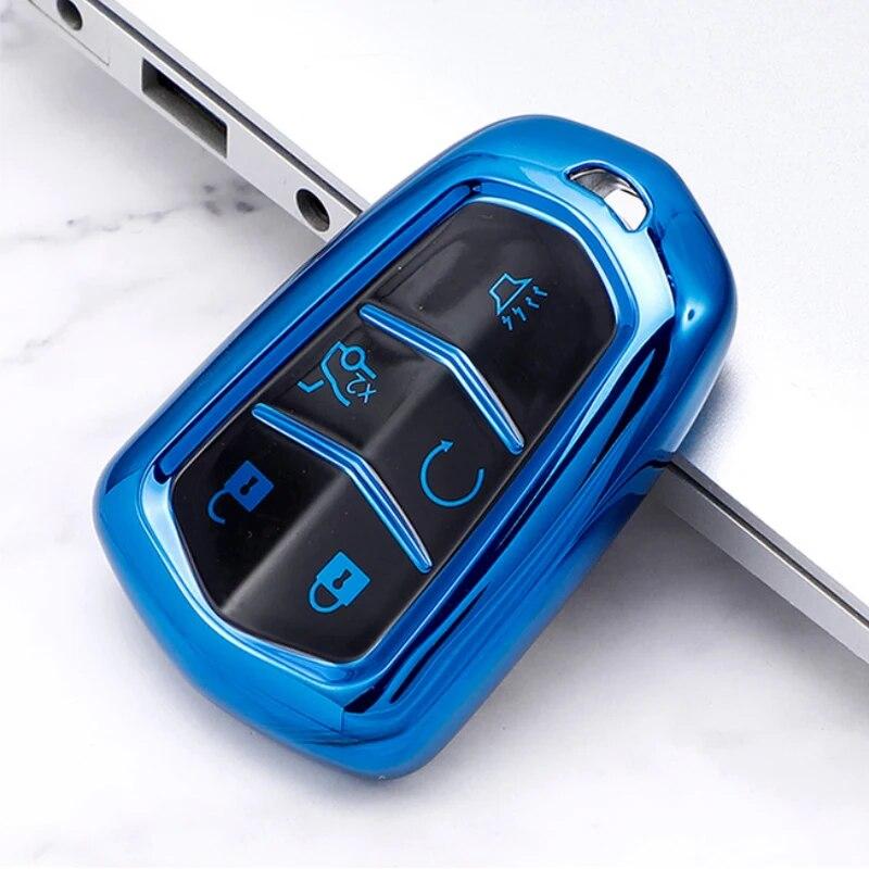 Pentru Cadillac ATS CTS DTS XT5 CT6 Escalade ESV SRX STS XTS ELR 2014-2018 Mașină Inteligent 45 Butoane Husă Carcasă Cheie Geantă Carcasă