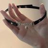 Dark Gothic Sweetheart Choker: Stylish Leather Bell Collar Necklace