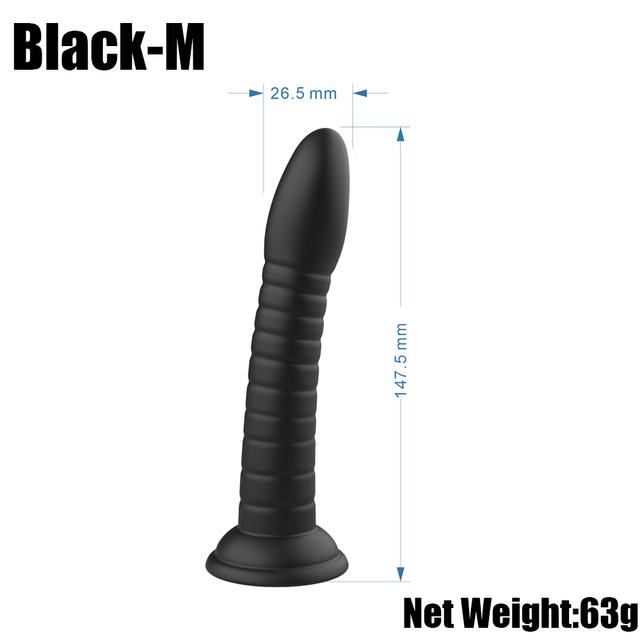 Erotické Měkké 3 Velikosti Dildo Realistické Ženské Hračky Penis Silná Přísavka Péro Sexuální Hračky pro Ženu Hračka pro Dospělé G-bod Bez Vibrátoru