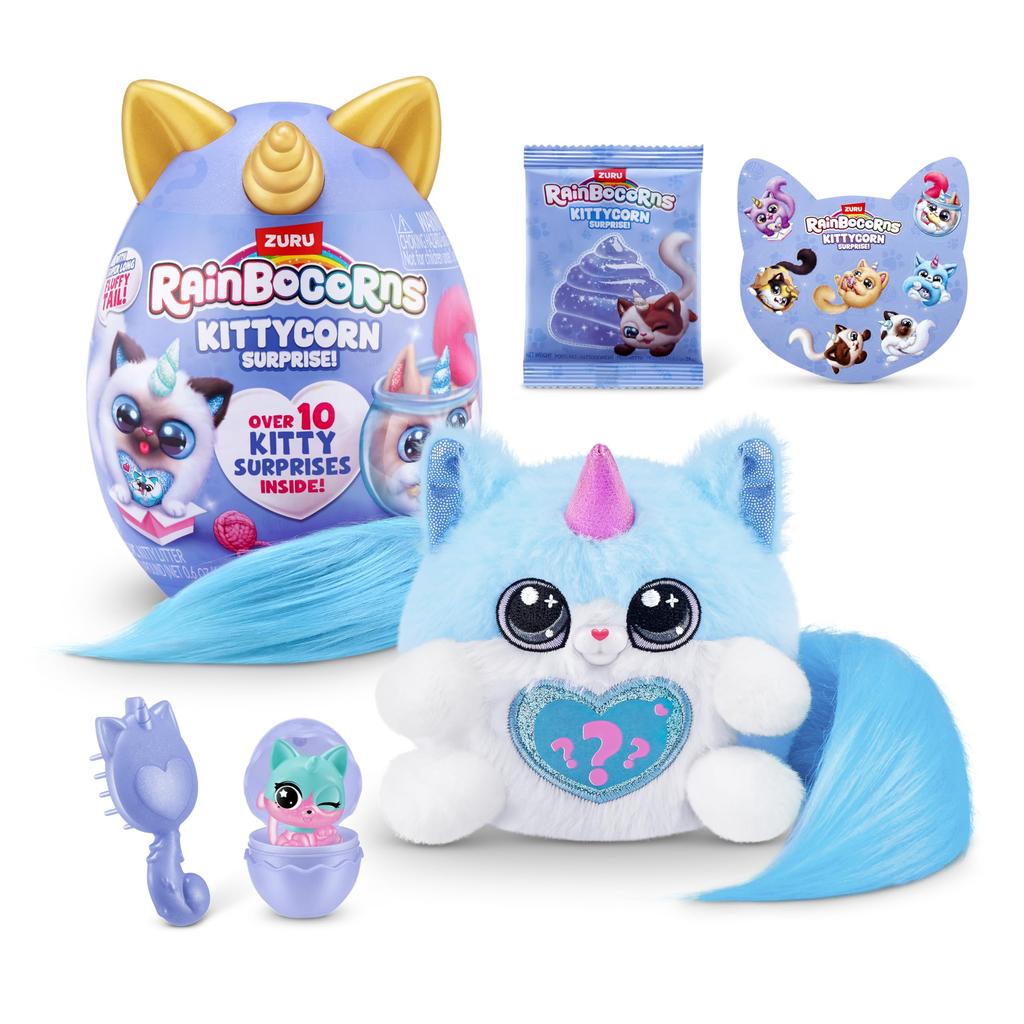 Rainbocorns RAINBOCORN KITTYCORN Series 9 Plush Small Surprise(Maine Coon)