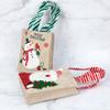 Christmas Gift Bags Snowman Santa Claus Handbags Tote Bags Candy Cookies Bag Storage Bags Christmas Decoration 2025 Xmas Noel